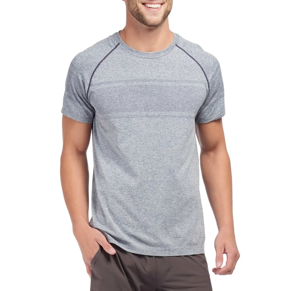 Rhone Velocity Training Gray Short Sleeve T-Shirt Mens Size L‎